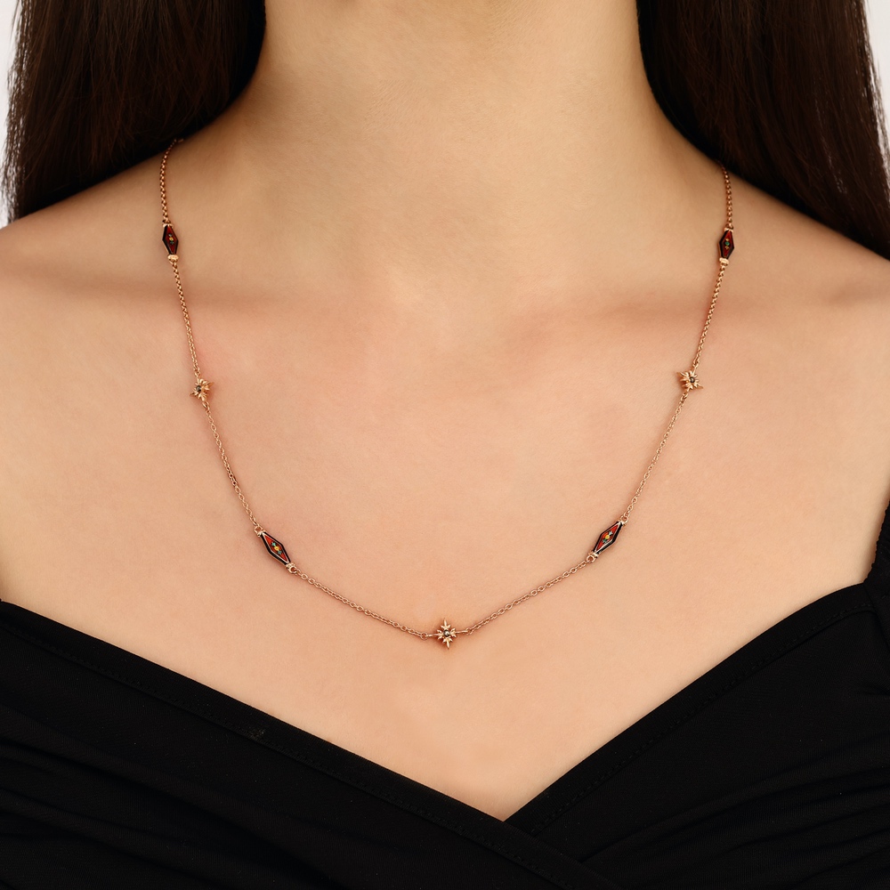0.07 ct. Pırlanta Kolye