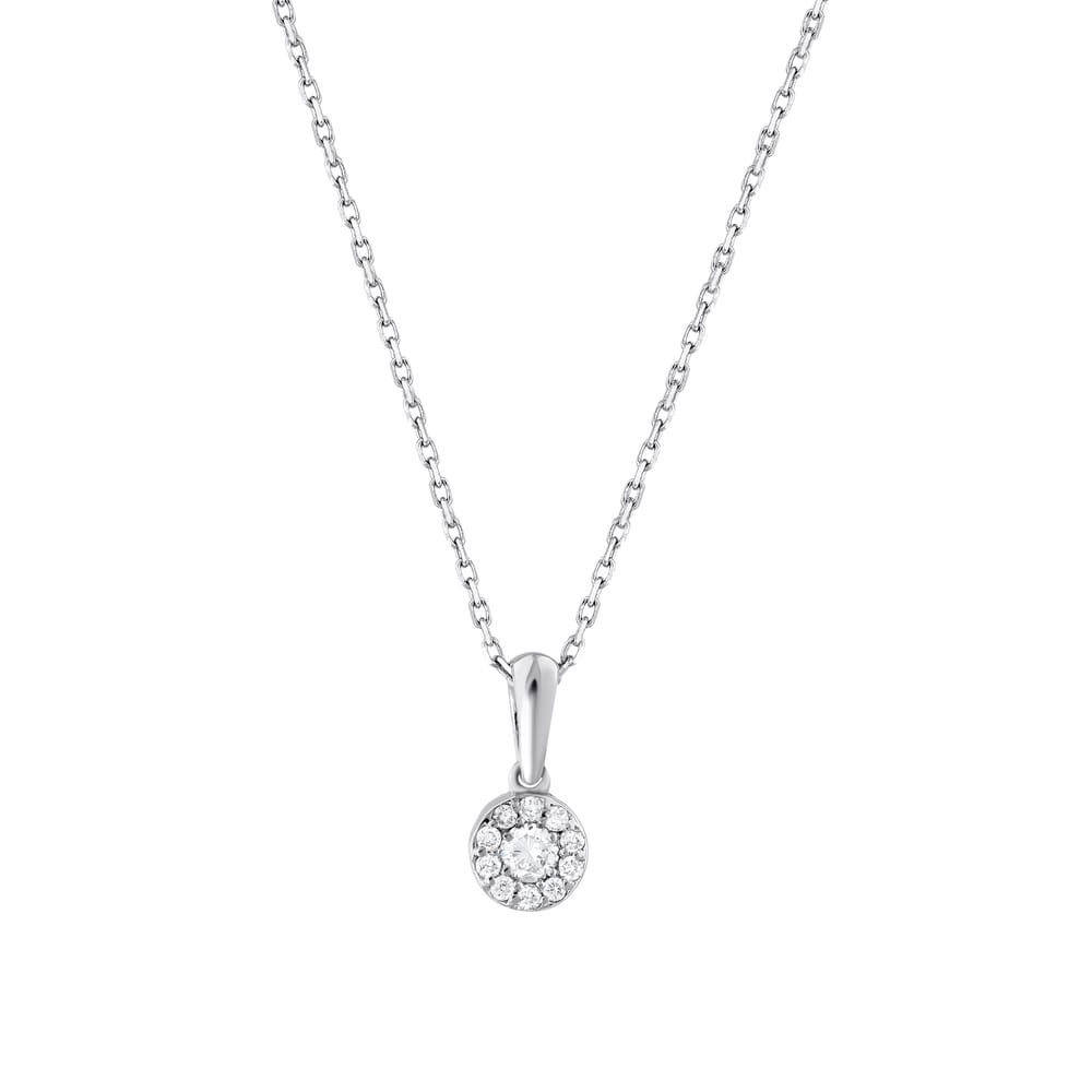 0.08 ct. Pırlanta Kolye