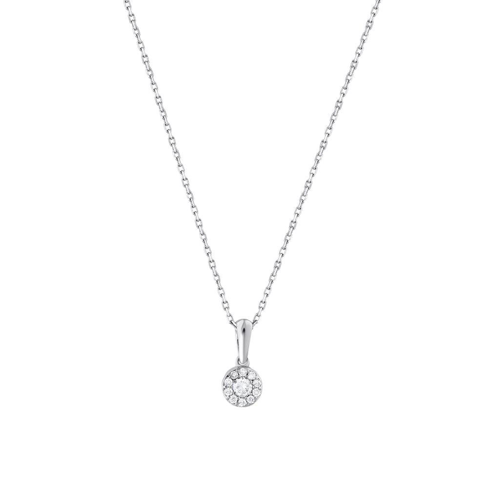 0.08 ct. Pırlanta Kolye
