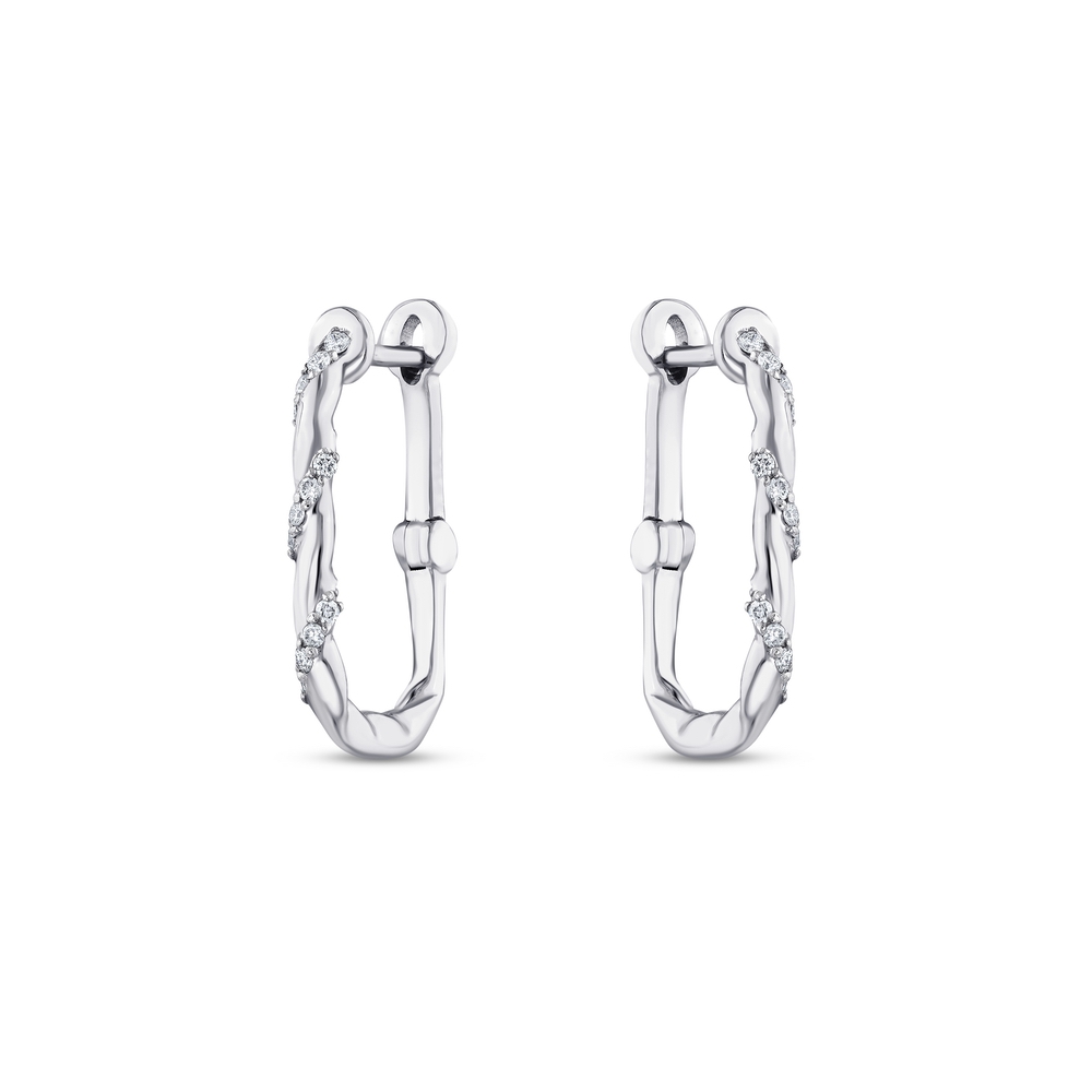 0.09 ct. Pırlanta Küpe