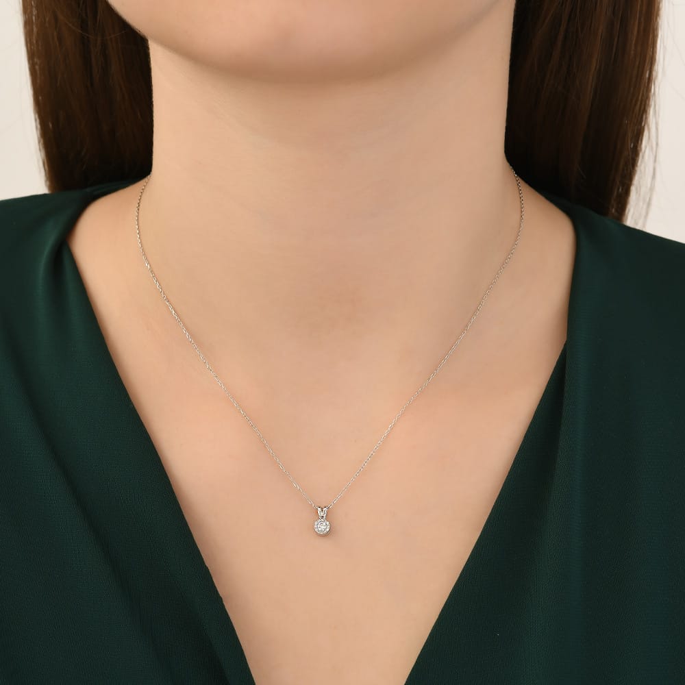 0.28 ct. Pırlanta Kolye 0.28 ct. Pırlanta Kolye