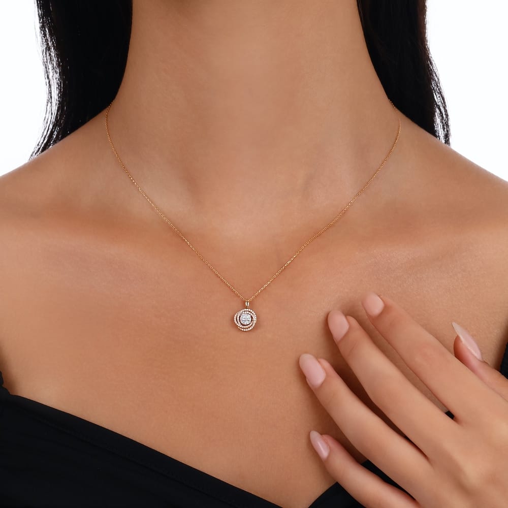 0.30 ct. Pırlanta Kolye