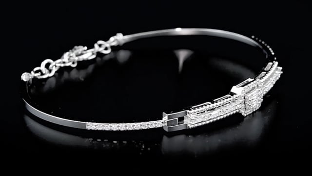 0.53 ct. Pırlanta Baget Bileklik 0.53 ct. Pırlanta Baget Bileklik