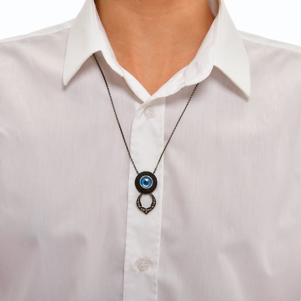 0.69 ct. Pırlantalı Gözlük Askısı 0.69 ct. Pırlantalı Gözlük Askısı