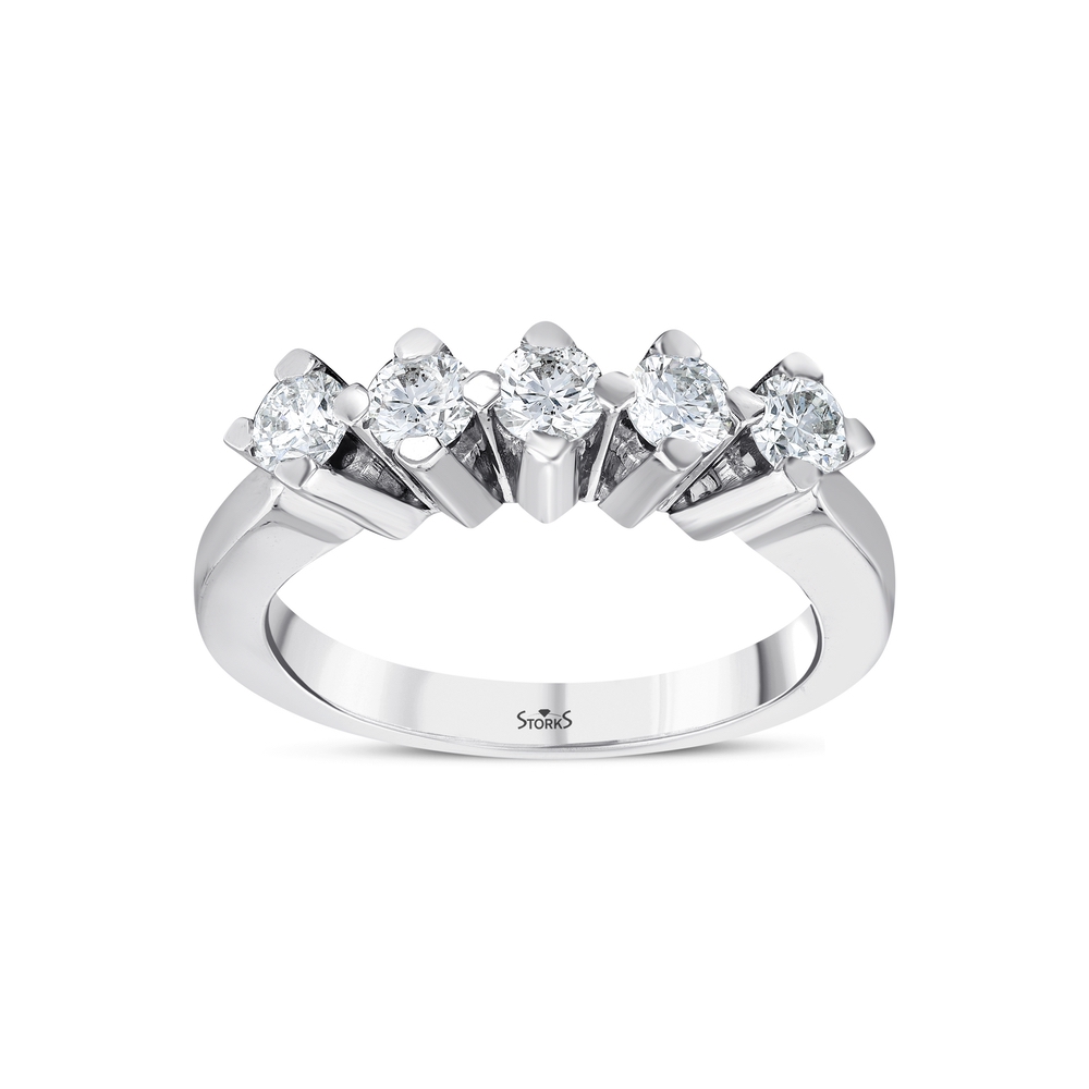 0.70 ct. Pırlanta Beştaş Yüzük