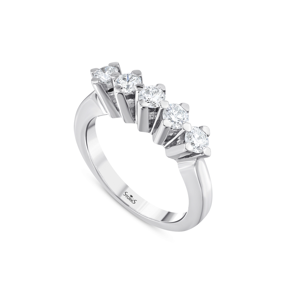 0.70 ct. Pırlanta Beştaş Yüzük