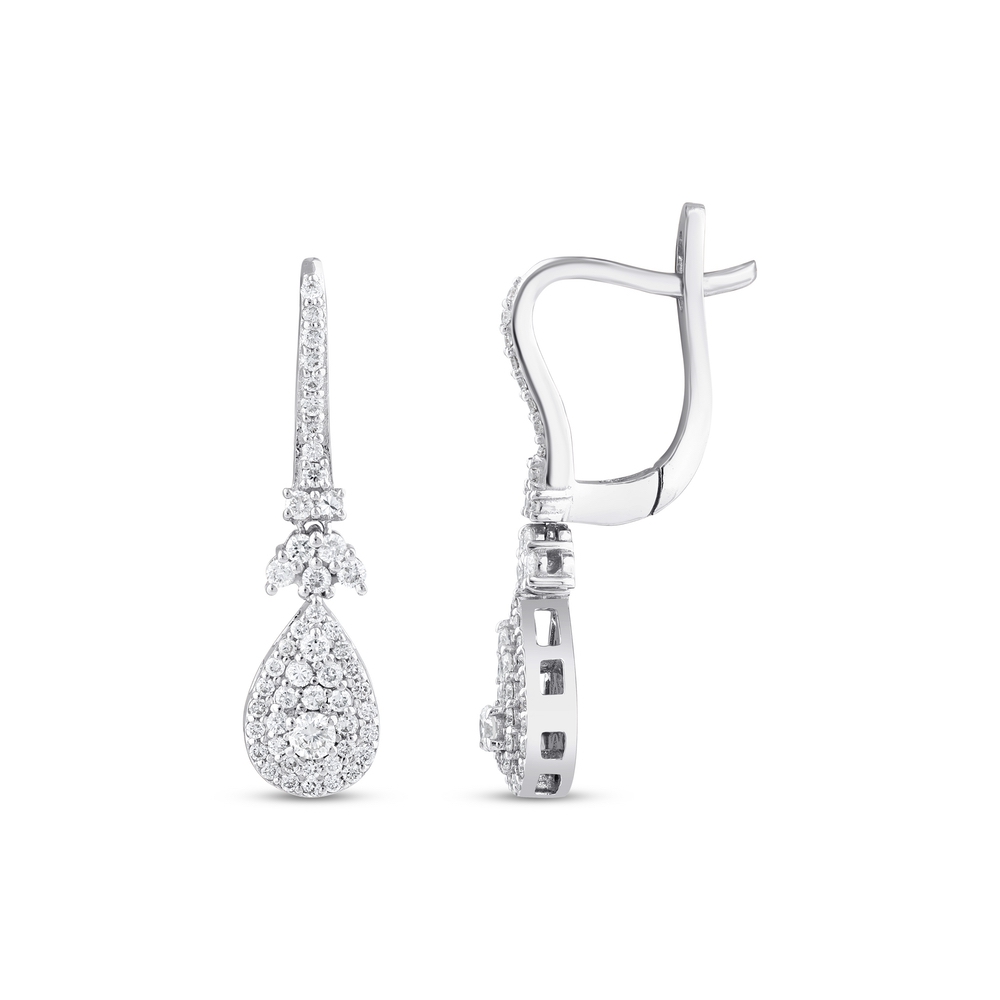 0.70 ct. Pırlanta Küpe