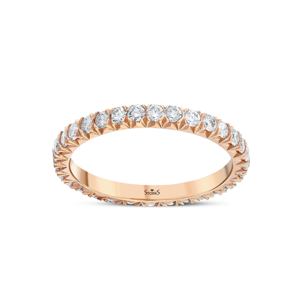 0.74 ct. Pırlanta Tamtur Yüzük