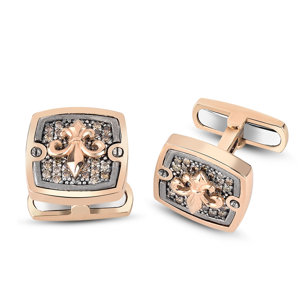 1.04 ct. Pırlantalı Kol Düğmesi 1.04 ct. Pırlantalı Kol Düğmesi