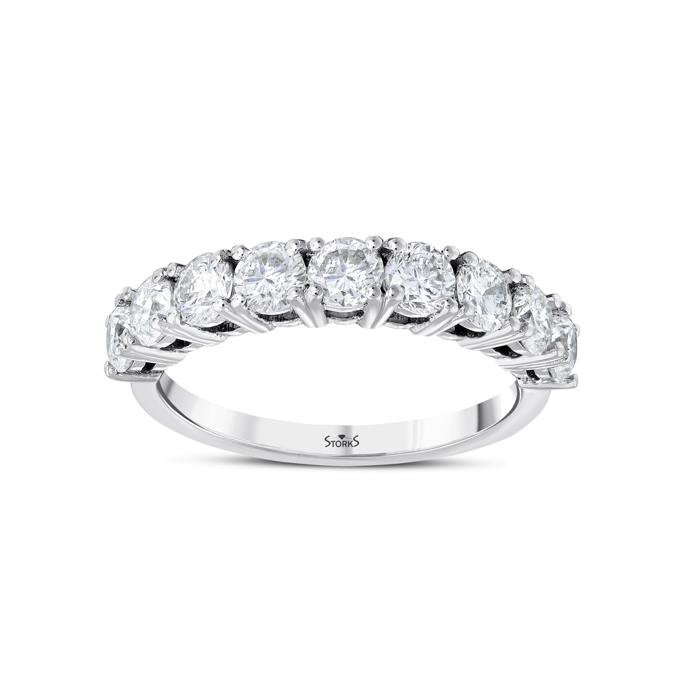 1.42 ct. Pırlanta Yarımtur Yüzük
