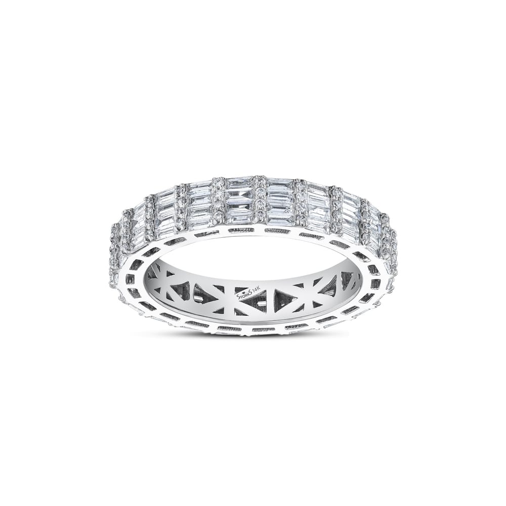 1.48 ct. Pırlanta Cherry Baget Tamtur Yüzük