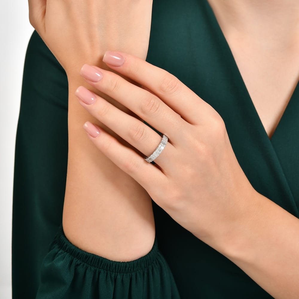 1.48 ct. Pırlanta Cherry Baget Tamtur Yüzük 1.48 ct. Pırlanta Cherry Baget Tamtur Yüzük