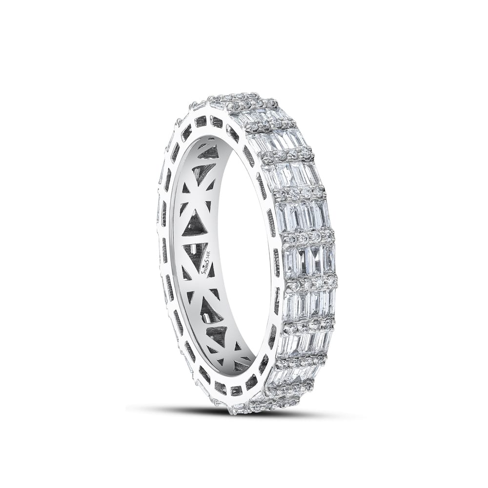 1.48 ct. Pırlanta Cherry Baget Tamtur Yüzük