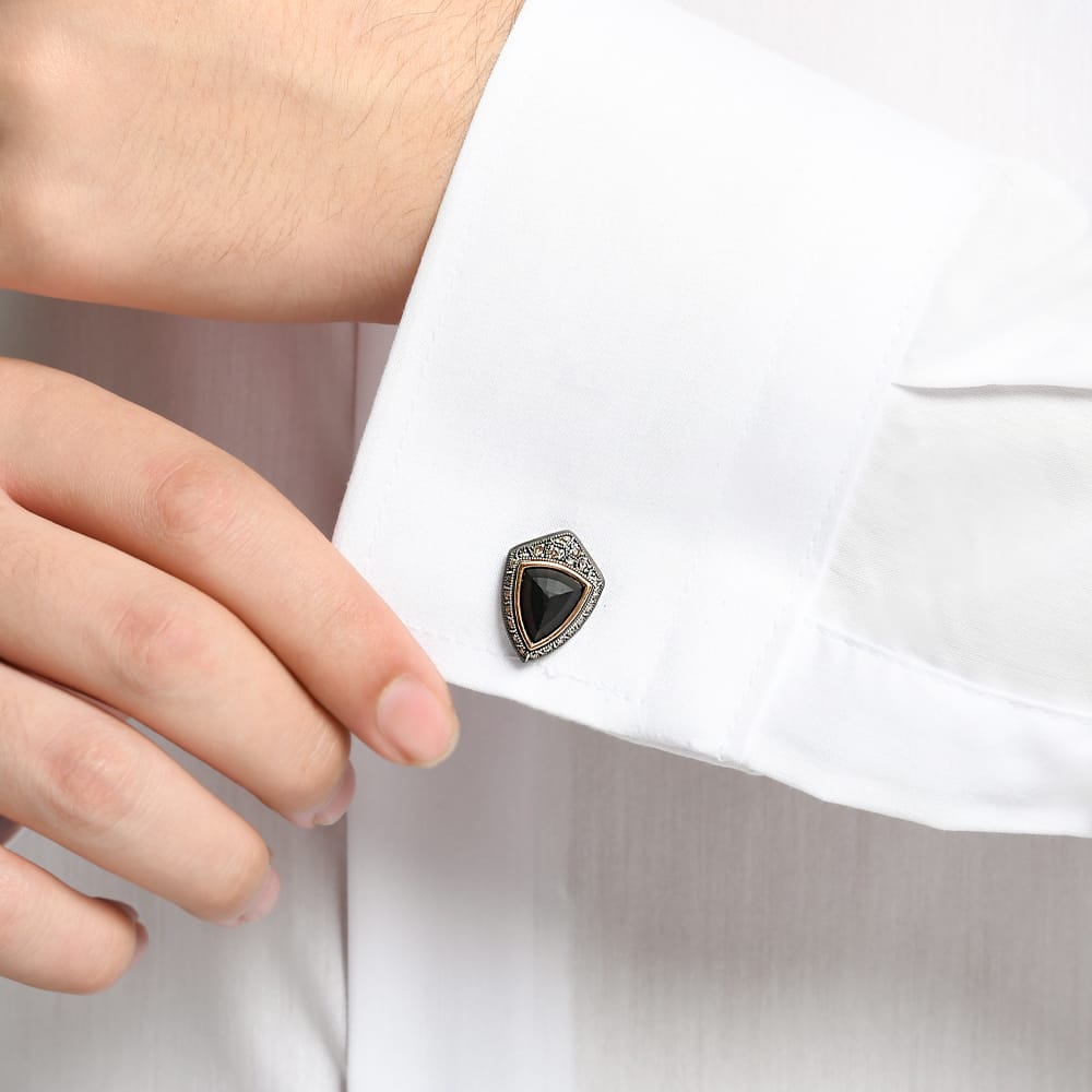 2.38 ct. Pırlantalı Kol Düğmesi