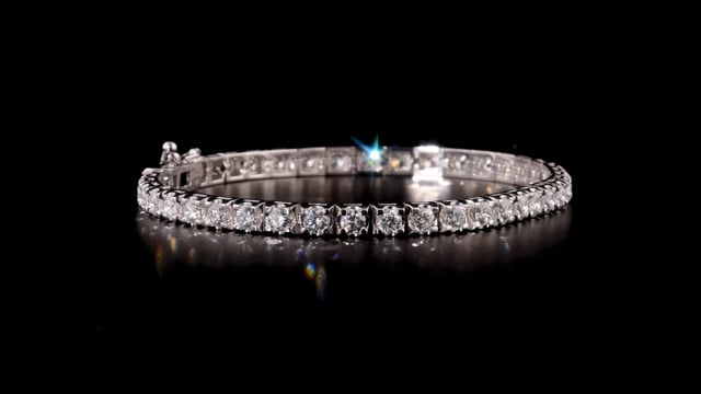 4.37 ct. Pırlanta Suyolu Bileklik
