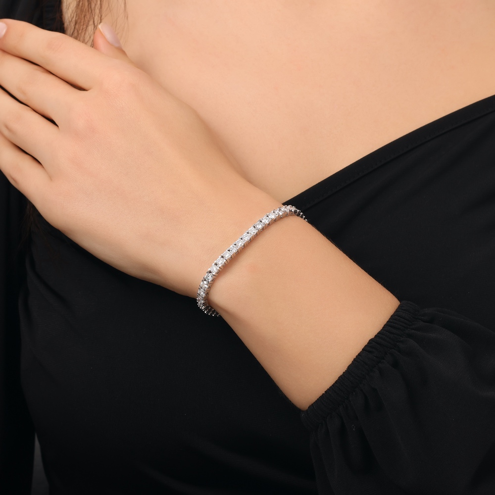 8.73 ct. Pırlanta Suyolu Bileklik 8.73 ct. Pırlanta Suyolu Bileklik