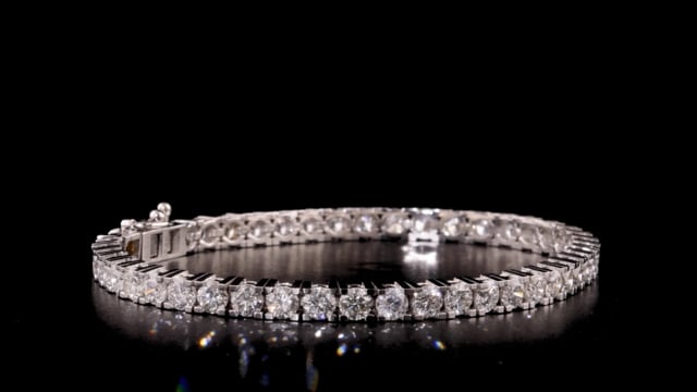 8.73 ct. Pırlanta Suyolu Bileklik