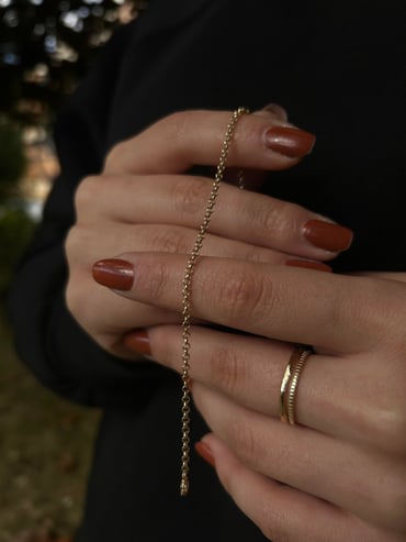 Düz Doç zincir bileklik Düz Doç zincir bileklik