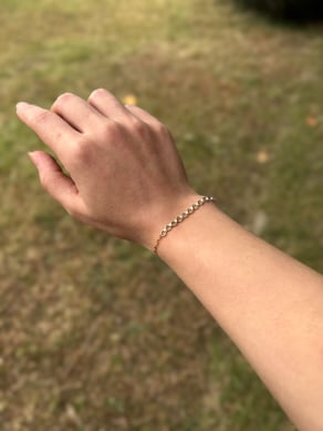 Halka Detay Kelebek Zincir Bileklik Halka Detay Kelebek Zincir Bileklik