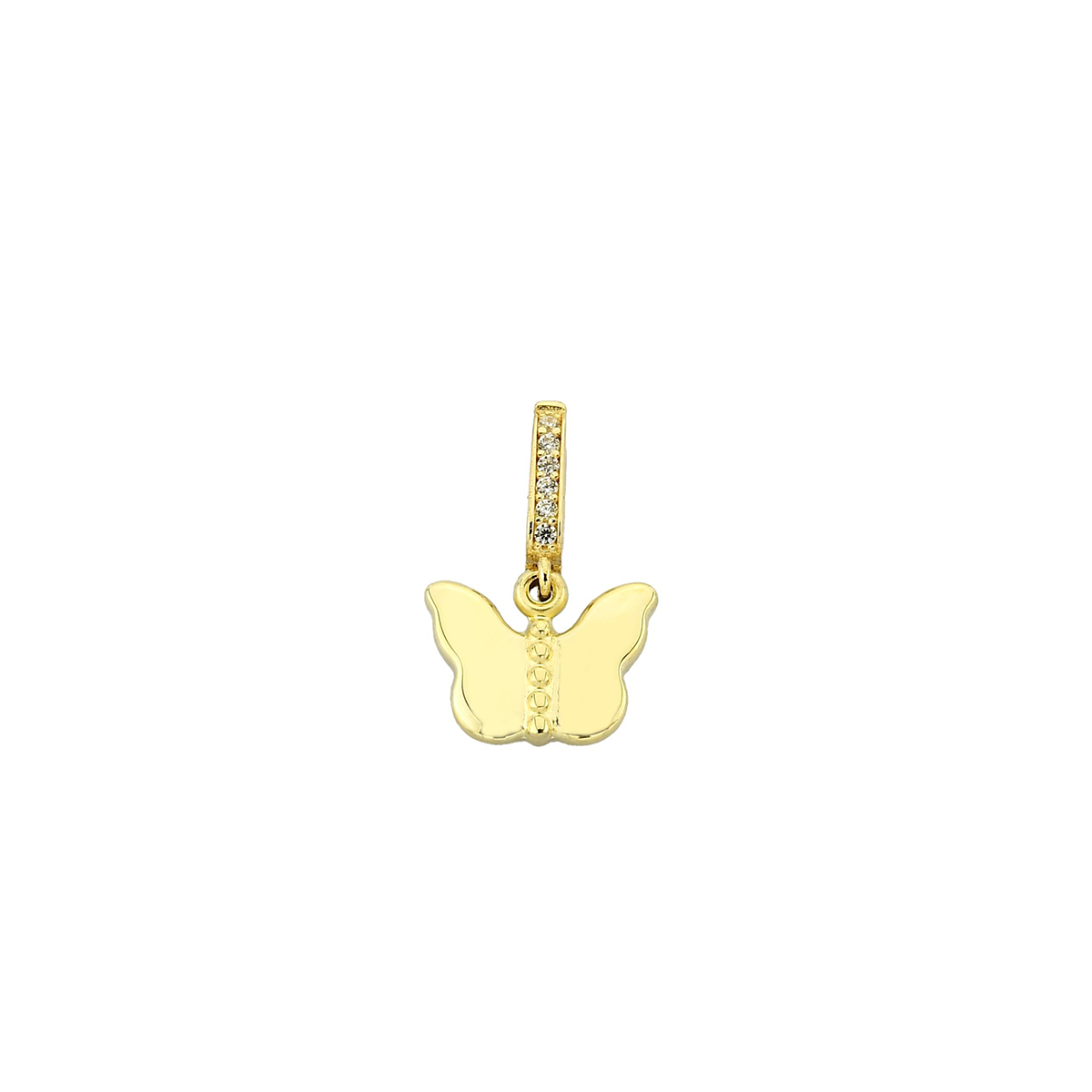 Taşlı Kelebek Charm
