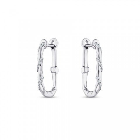 0.09 ct. Pırlanta Küpe