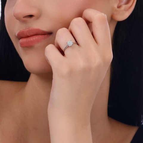 0.14 ct. Pırlanta Yüzük