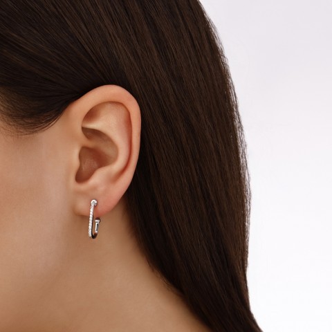0.16 ct. Pırlanta Küpe