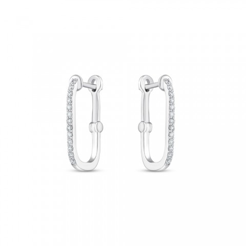 0.16 ct. Pırlanta Küpe