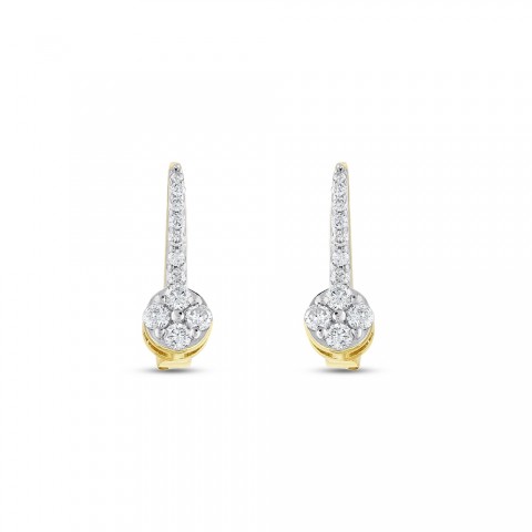 0.25 ct. Pırlanta Küpe