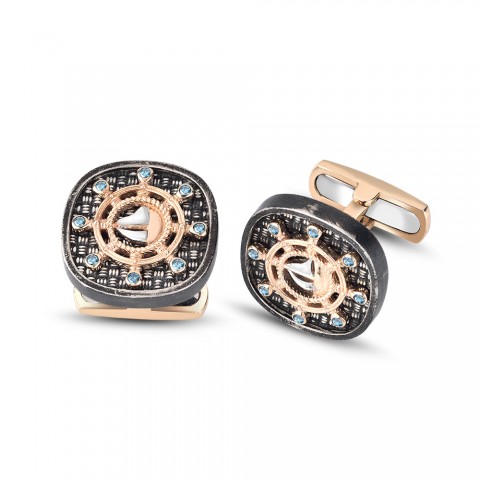 0.26 ct. Pırlantalı Kol Düğmesi