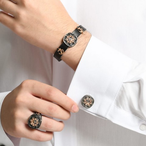 0.26 ct. Pırlantalı Kol Düğmesi