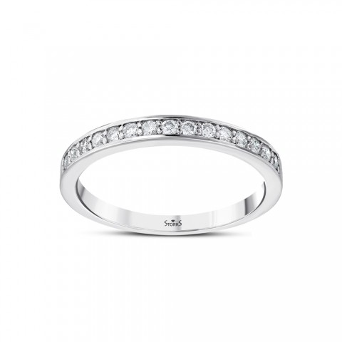 0.27 ct. Pırlanta Yarımtur Yüzük