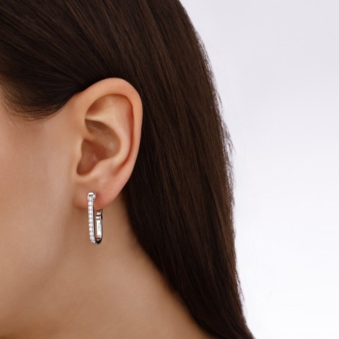 0.51 ct. Pırlanta Küpe