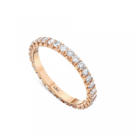 0.74 ct. Pırlanta Tamtur Yüzük