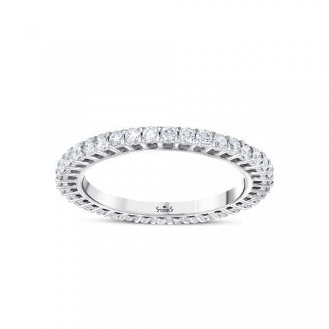 0.79 ct. Pırlanta Tamtur Yüzük