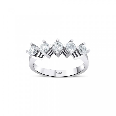 0.91 ct. Pırlanta Beştaş Yüzük