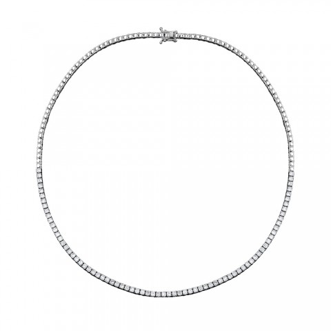 10.07 ct. Pırlanta Suyolu Kolye