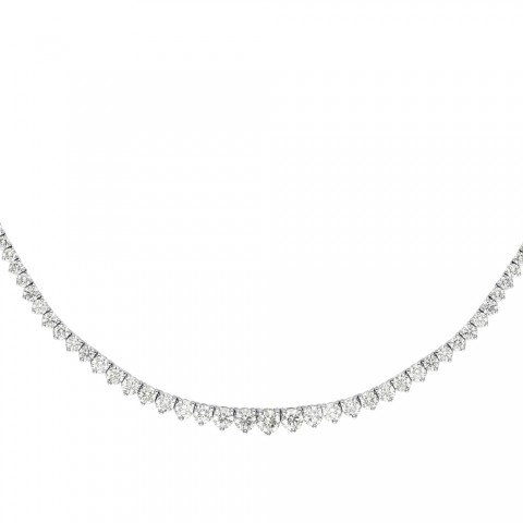 10.22 ct. Pırlanta Suyolu Kolye