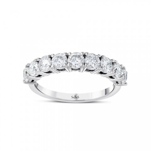 1.42 ct. Pırlanta Yarımtur Yüzük