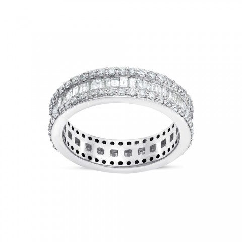 1.88 ct. Pırlanta Baget Tamtur Yüzük