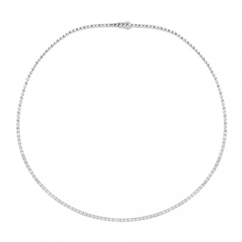 3.45 ct. Pırlanta Suyolu Kolye