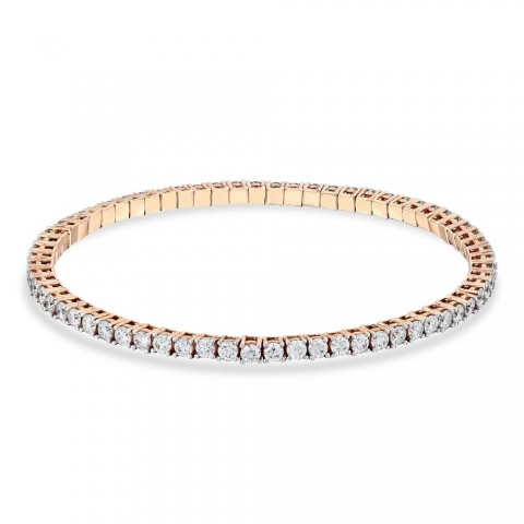3.71 ct. Pırlanta Suyolu Bileklik