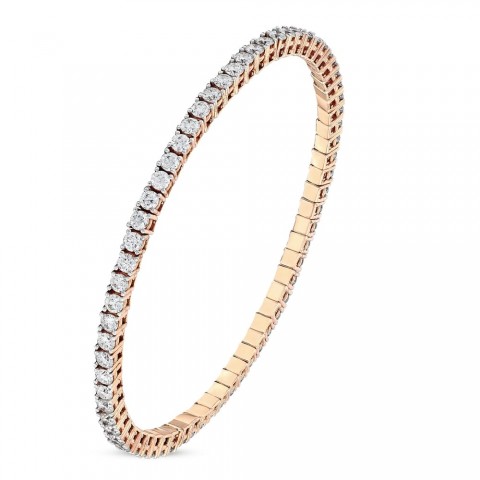 3.71 ct. Pırlanta Suyolu Bileklik