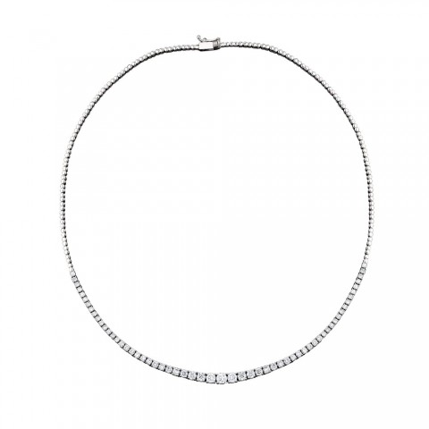 3.88 ct. Pırlanta Suyolu Kolye