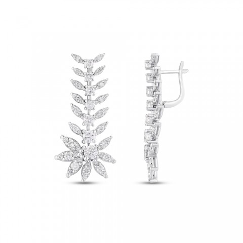 3.92 ct. Pırlanta Küpe 3.92 ct. Pırlanta Küpe