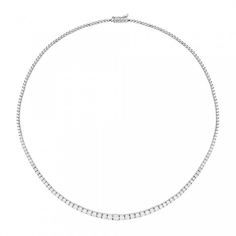5.65 ct. Pırlanta Suyolu Kolye