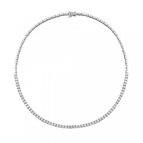 7.13 ct. Pırlanta Suyolu Kolye