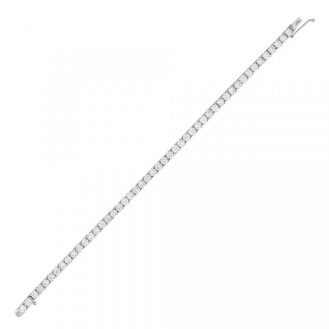 7.69 ct. Pırlanta Suyolu Bileklik