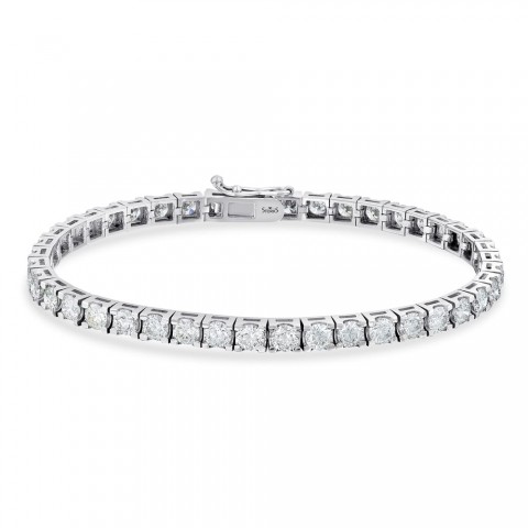 8.10 ct. Pırlanta Suyolu Bileklik
