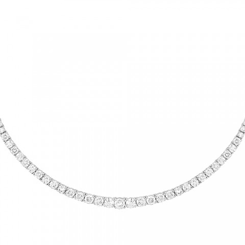 8.93 ct. Pırlanta Suyolu Kolye